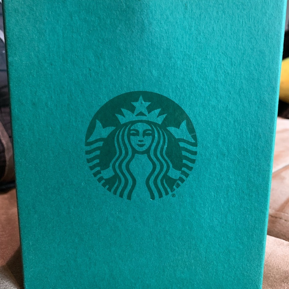 Starbucks Holiday Collection Glass Travel Mug New in Box